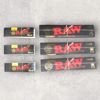 RAW Classic Black Edition Papers + Filtertips